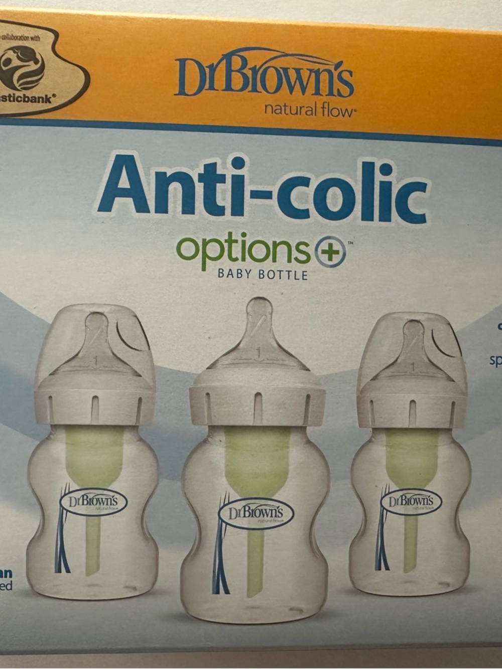 Dr. Brown's Anti-colic Options+ Baby Bottles